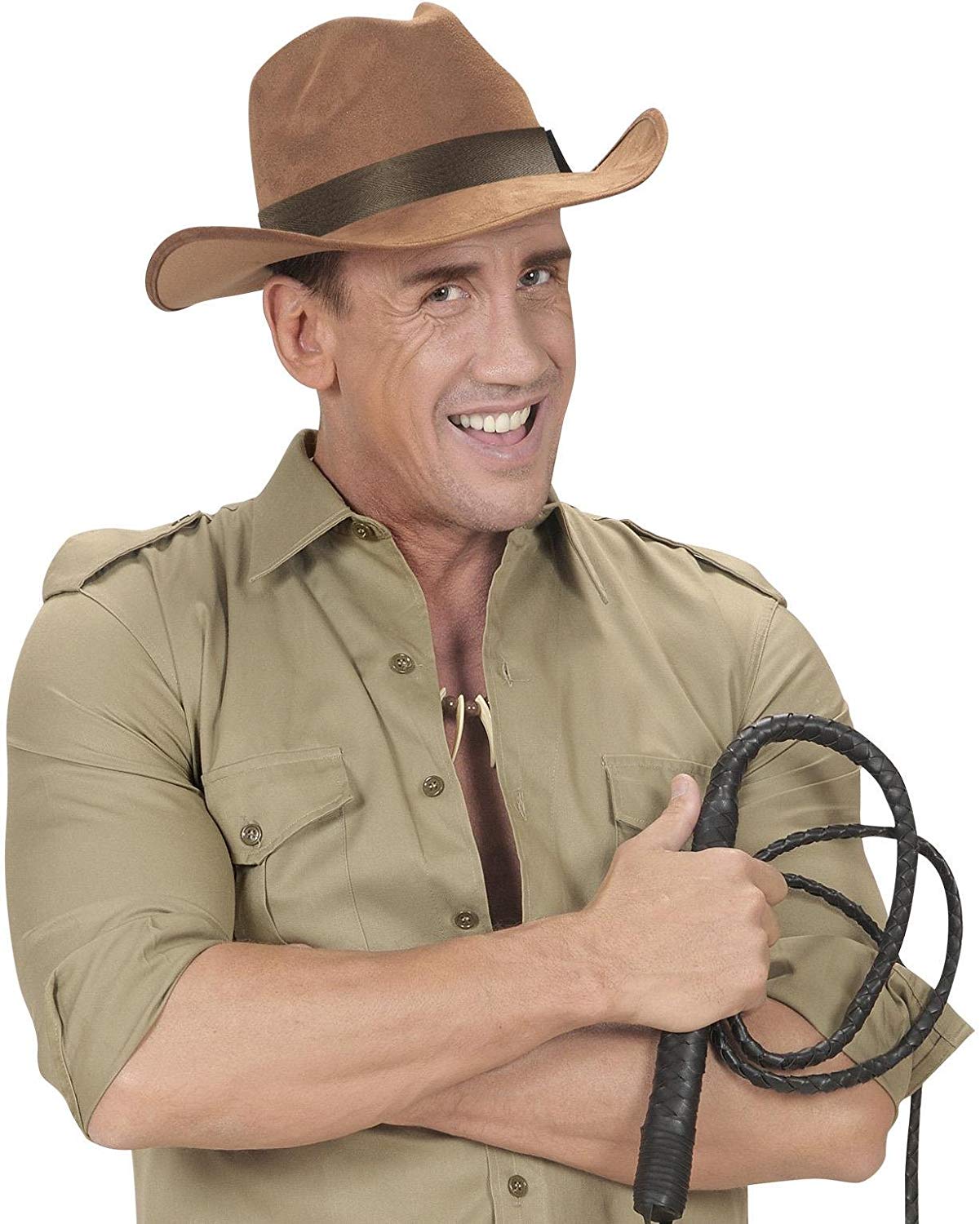 Adventurer Cowboy Wild West Hats Caps & Headwear for Fancy Dress Costumes Accessory, Multicolor - Image 2