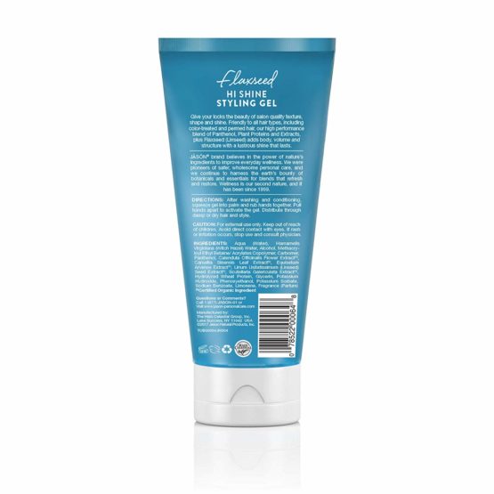 JASONS NATURAL HiShine Styling Gel 180ml (PACK OF 1) - Image 2