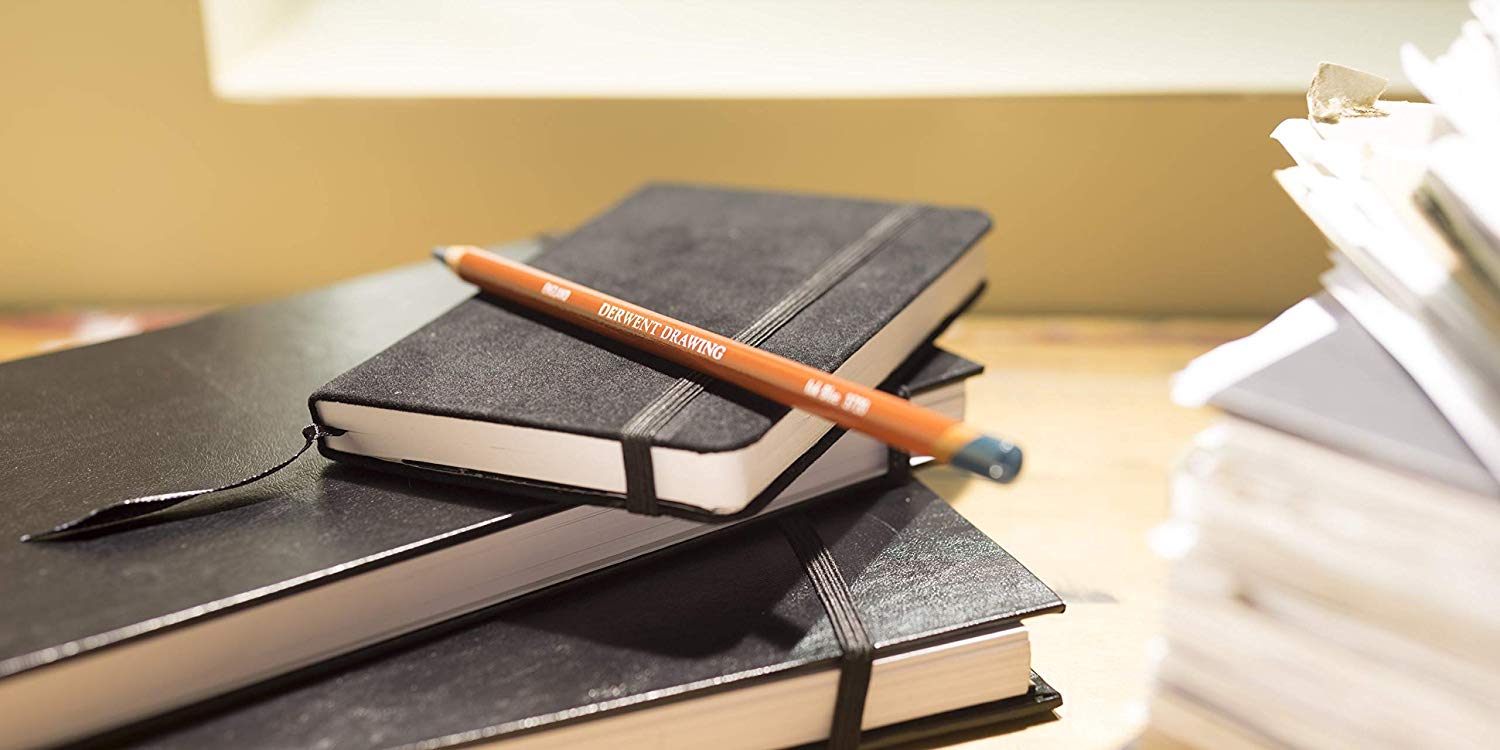 Derwent Drawing Pencils, Set of 6, 5mm Round Core, Premium Core Strength, Creamy Texture - Image 3