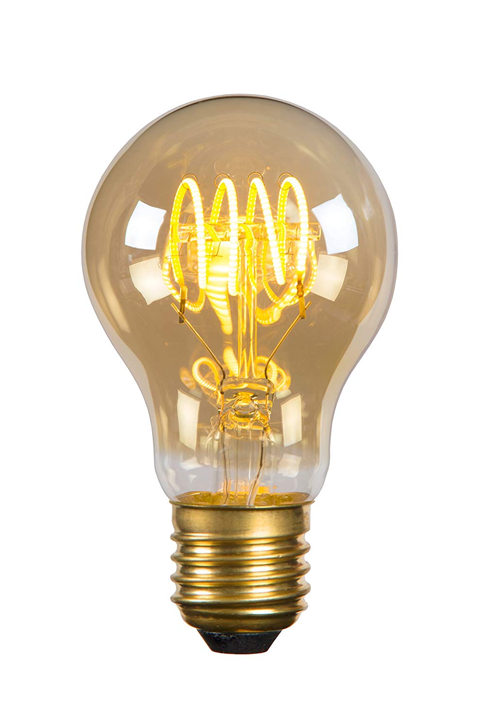 Lucide Filament Bulb, E27, 5 W, Amber, 1 Unité (Lot de 1)