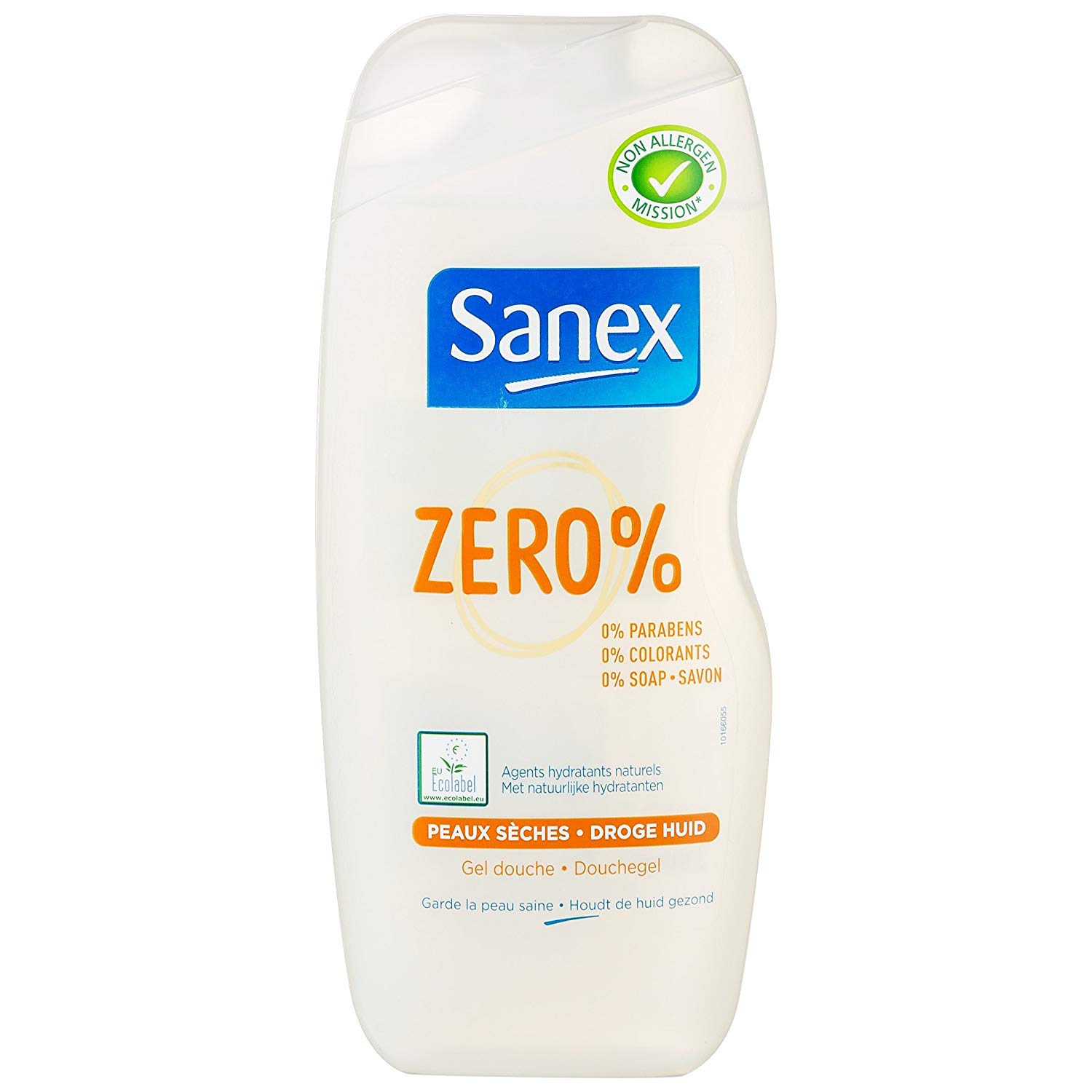 Sanex Shower Gel Zero% Biodegradable Dry Skin - 250 ml - Pack of 1, 250 ml (Pack of 1) - Image 3