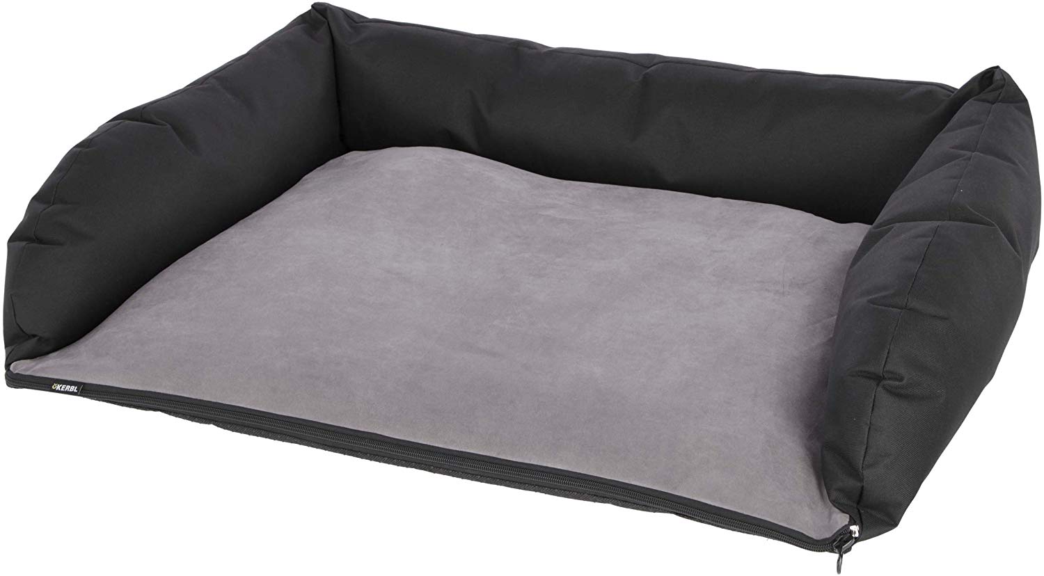Kerbl Dog Car Bed, 80 x 60 cm, Black, 80 x 60 x 15 cm (L x W x H) - Image 2