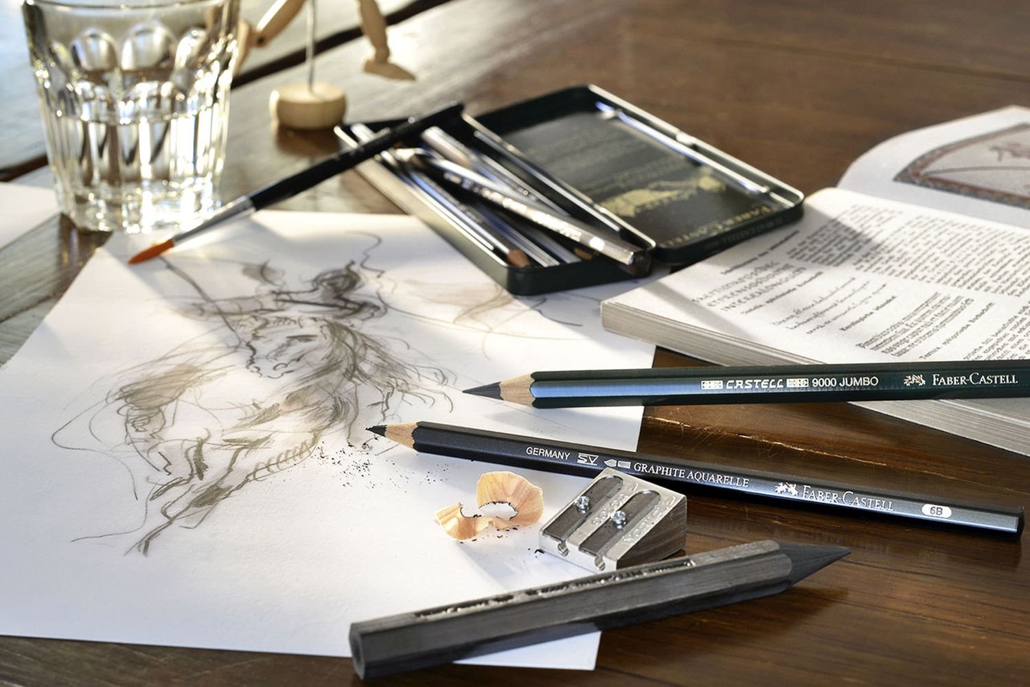 Faber-Castell Pitt Graphite Master Set, Black - Image 2