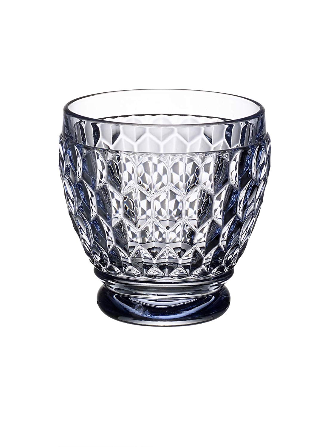 Villeroy & Boch Boston Coloured Shot Tumbler, Crystal, Blue, Shot Glass