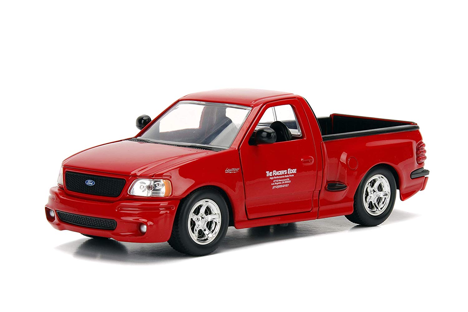 Jada Toys - 99574R - FAST AND FURIOUS Model DieCast BRIAN's FORD F-150 SVT LIGHTNING 20cm 1/24 - Red, Approx 20cm long