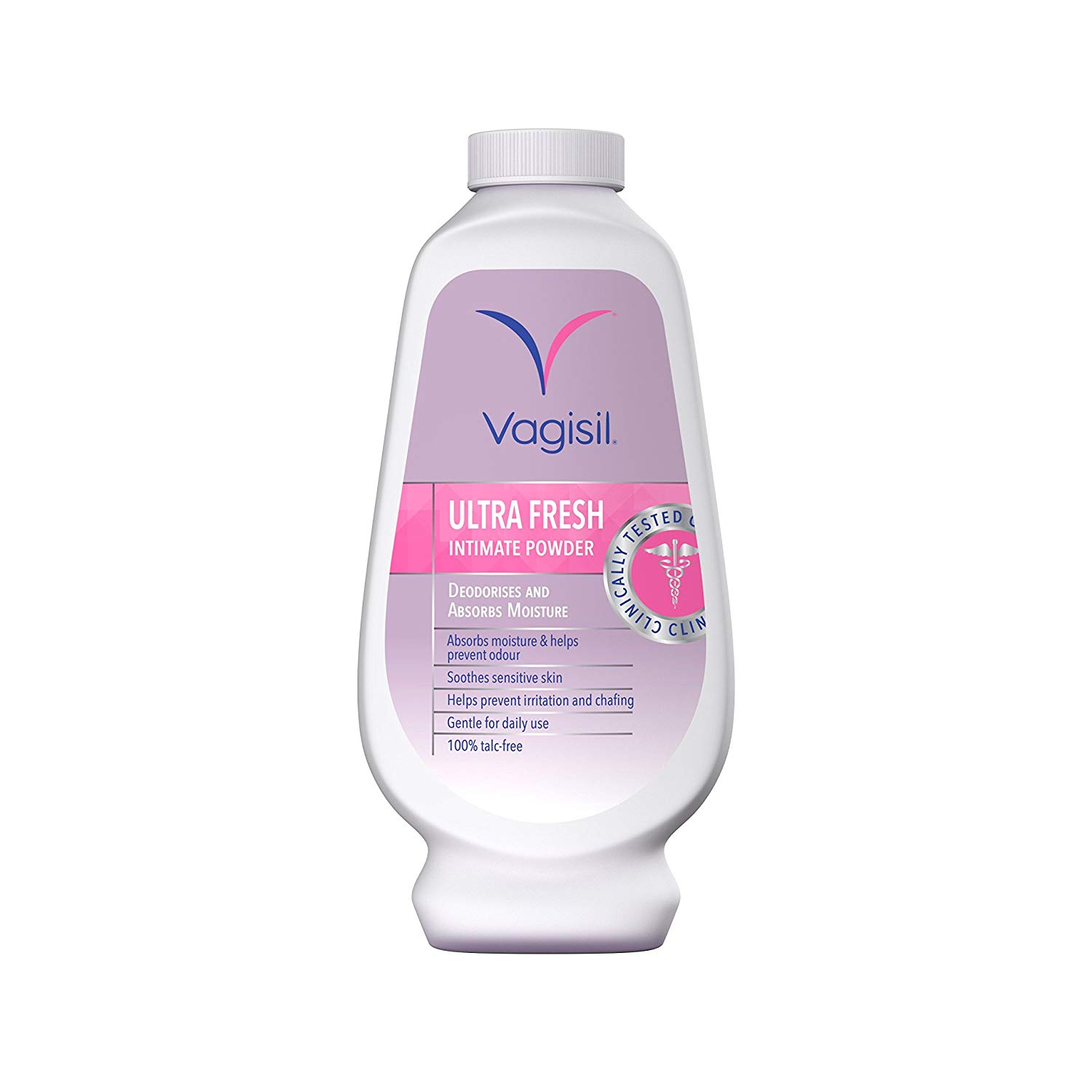 VAGISIL UltraFresh Intimate Powder for Daily Feminine Hygiene Fresh Scent Deodorises & Prevents Odour, Talc-Free, 100 g