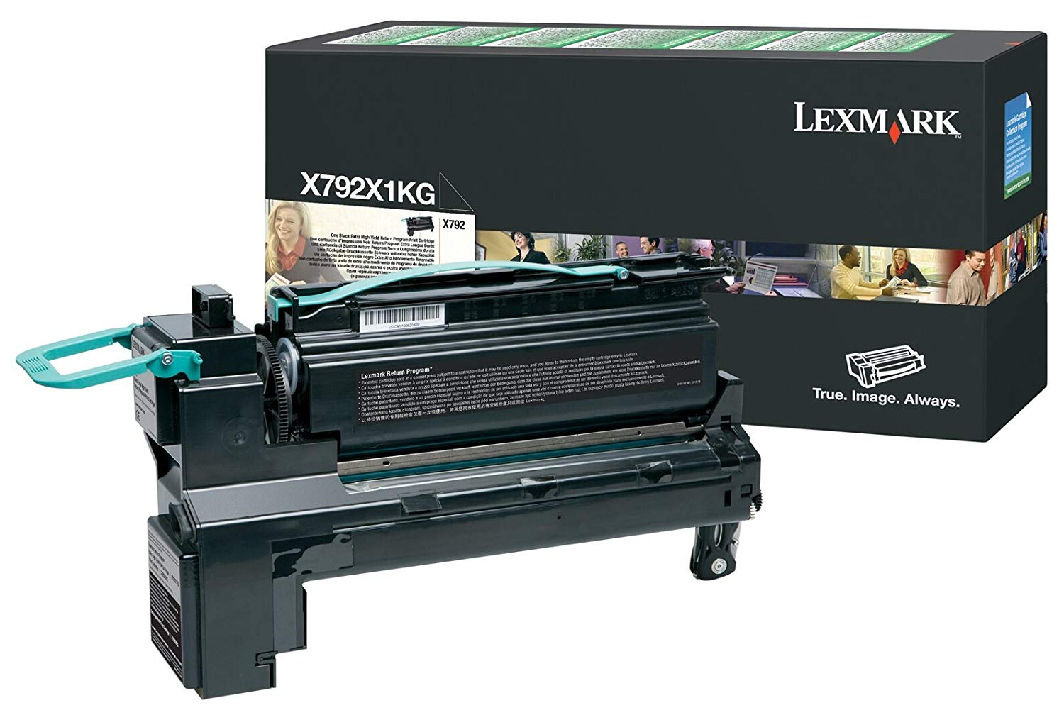 Lexmark - Toner cartridge - Extra High Yield - 1 x black - 20000 pages - LCCP, LRP, XXL