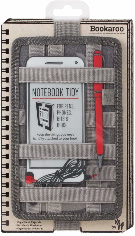 IF 40902 Tidy Bookaroo Notebook - Charcoal - Image 2