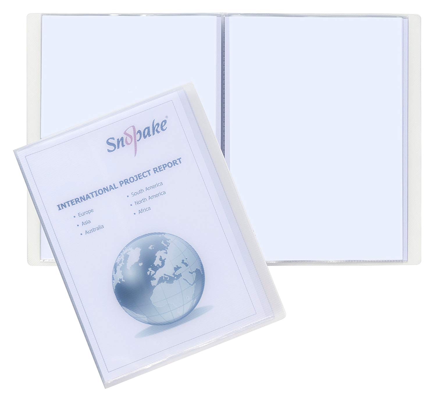 Snopake A3 Presentation Display Book 20 Pockets Clear [Pack of 1] Ref