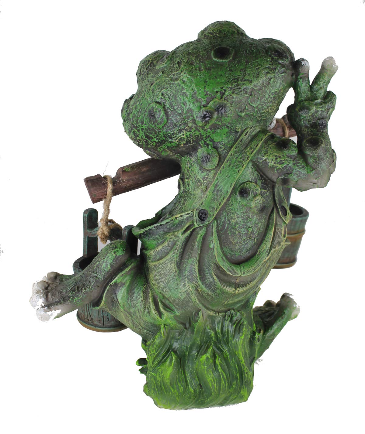 Design 1 Frog XXL 40 cm High Decorative Garden Gnome Figures Decoration