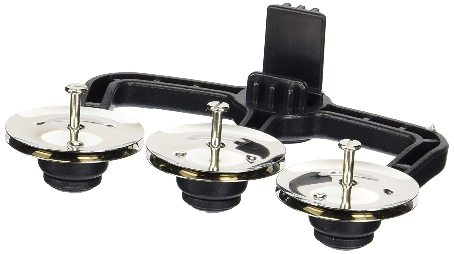 LP Latin Percussion Sound Enhancer RAW Series Jingle, 3 vernickelte Stahlschellenpaare, montierbar, LP1621, Glockenspiel