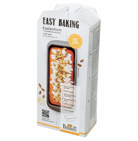 Birkmann Loaf pan Easy Baking 25cm, Metal, Grey, 25 x 8 x 8 cm - Image 3