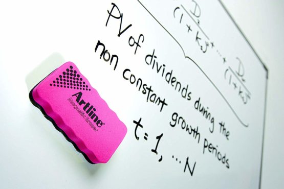 Artline Drywipe Whiteboard Eraser Magnetic for Magnetic Boards Blue Ref ERTMMBLU - Image 3