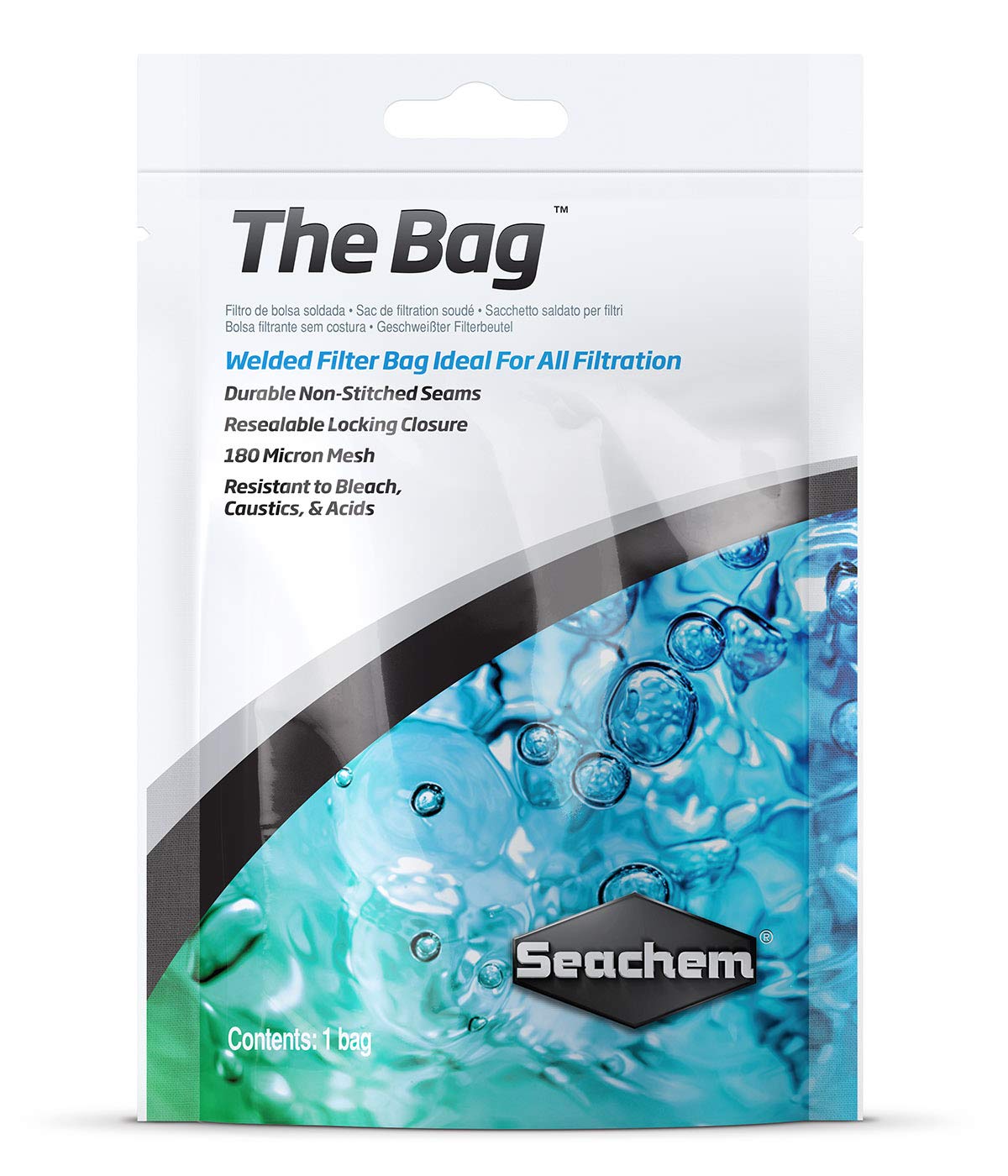 Seachem The Bag Filter Media Bag, White