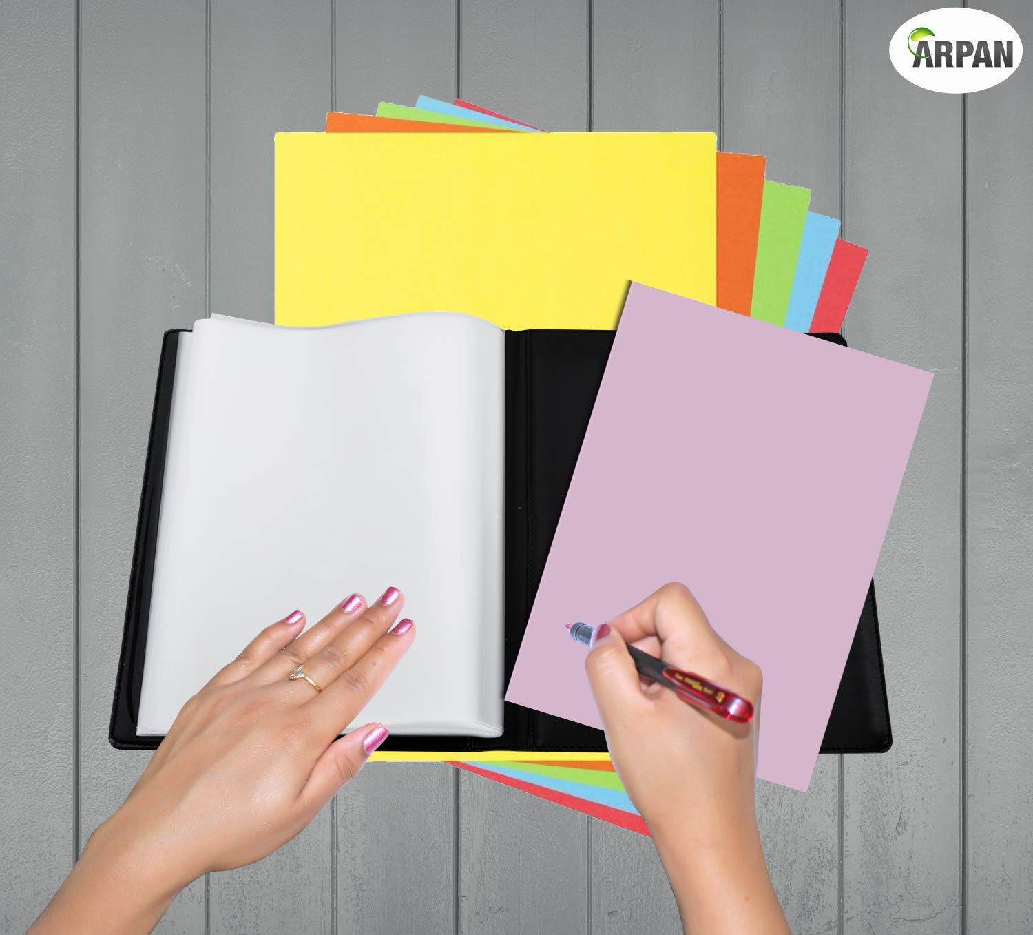 Arpan A4 Professional Display Book Folder for Presentations CVS, Artwork & Interviews - Image 3