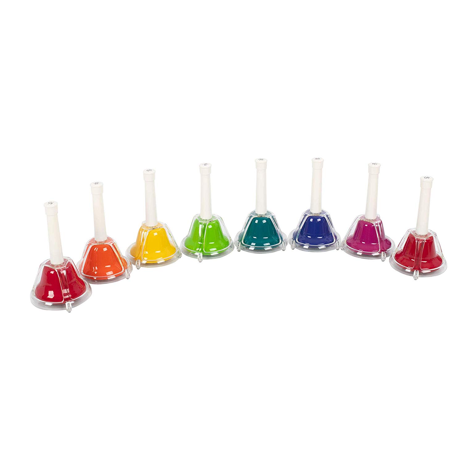 Percussion Plus PP275 Combi Bells Set of 8, Multicolor, multi-colored - Image 2