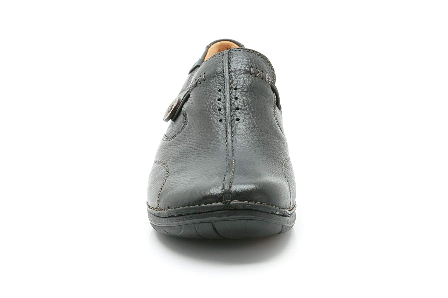Clarks Un Loop Womens Black Leather, 6, 6 UK - Image 4