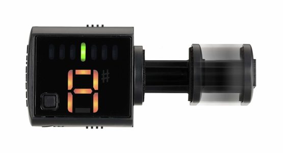 KORG GRIPTUNE Clip On Tuner for Guitar - Black - Image 2