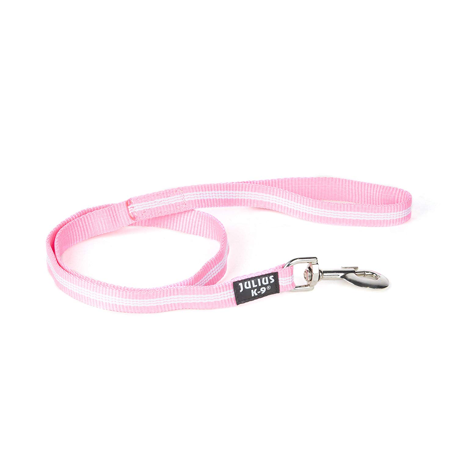 IDC Tubular Webbing Leash with Handle, 19 mm x 1 m, Pink - Image 2