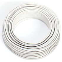 Loudspeaker Cable 2 x 0.75 mm² 10 m White CCA Audio Cable Box Cable
