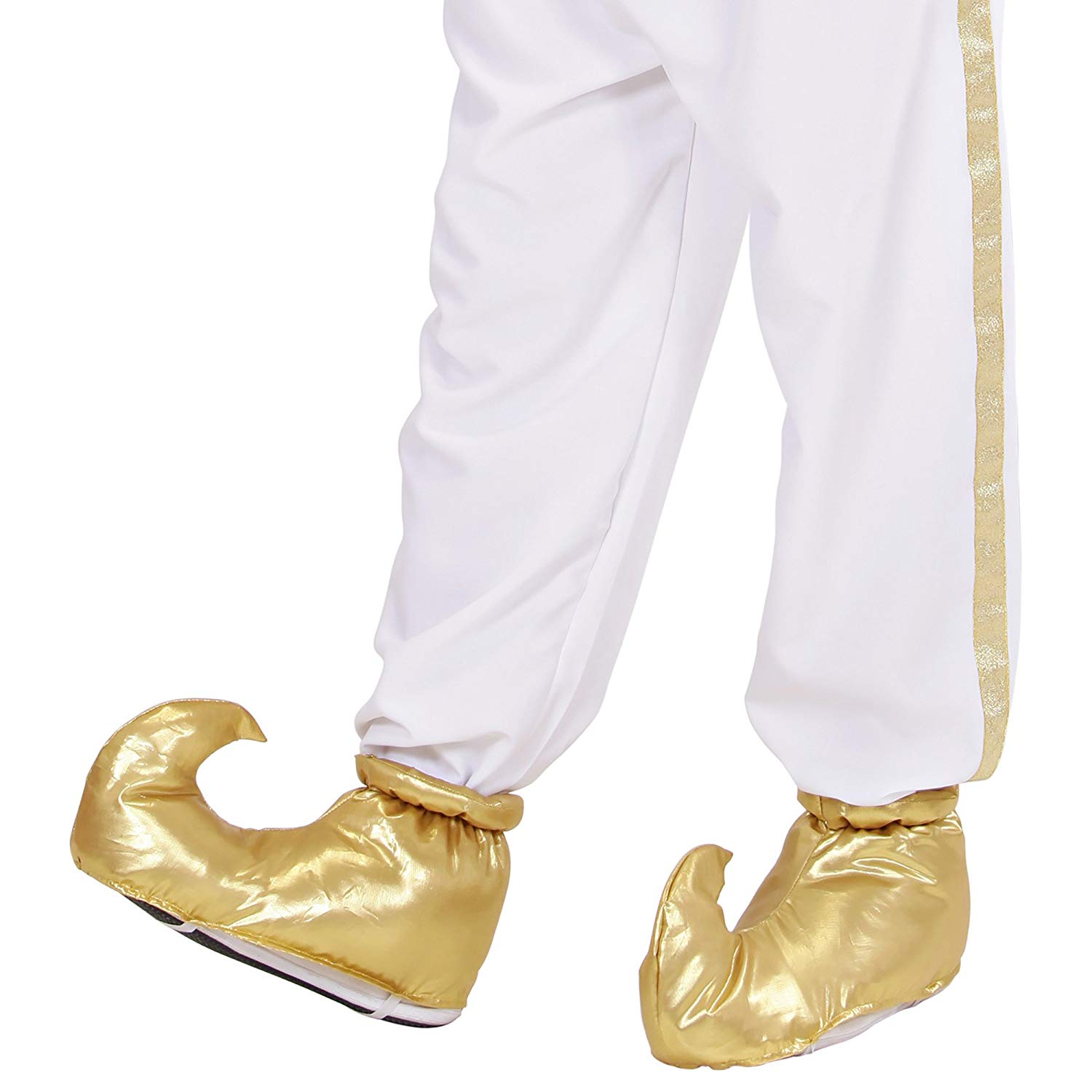 Widmann WID9563S ? Gold Arab Costume Overshoes, Multi-Colour, One Size, Multicolored - Image 2