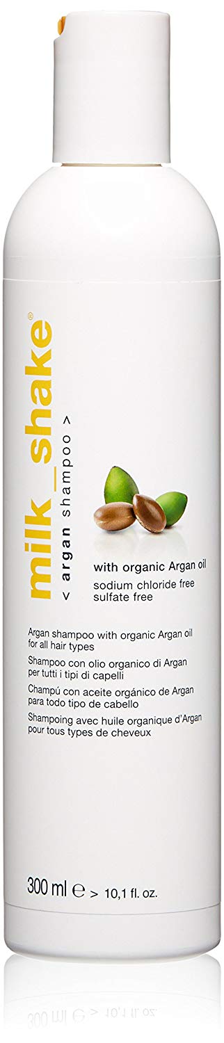 milk_shake Argan Shampoo 300ml, White, 300 ml (Pack of 1)