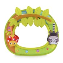 Brica by Munchkin Baby In-Sight Car Mirror, Animals Swing For Entertaining Fun, Green