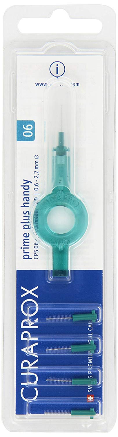 CURAPROX 6040906 CPS Prime Plus Handy 06 Interdental Brushes (Pack of 5 ...