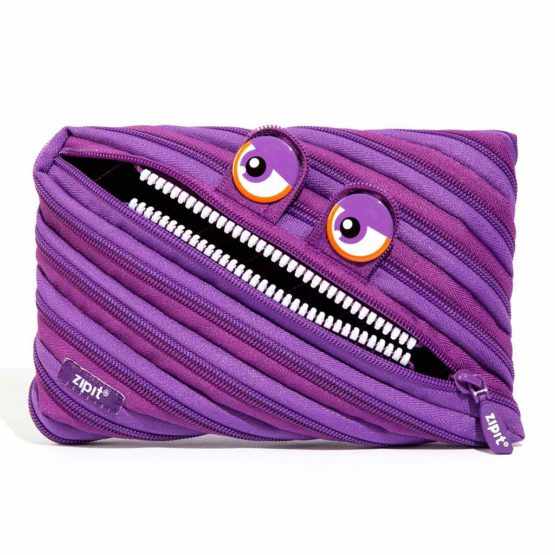 ZIPIT Wildlings Pencil Case for Girls, Holds up to 30 Pens, Made