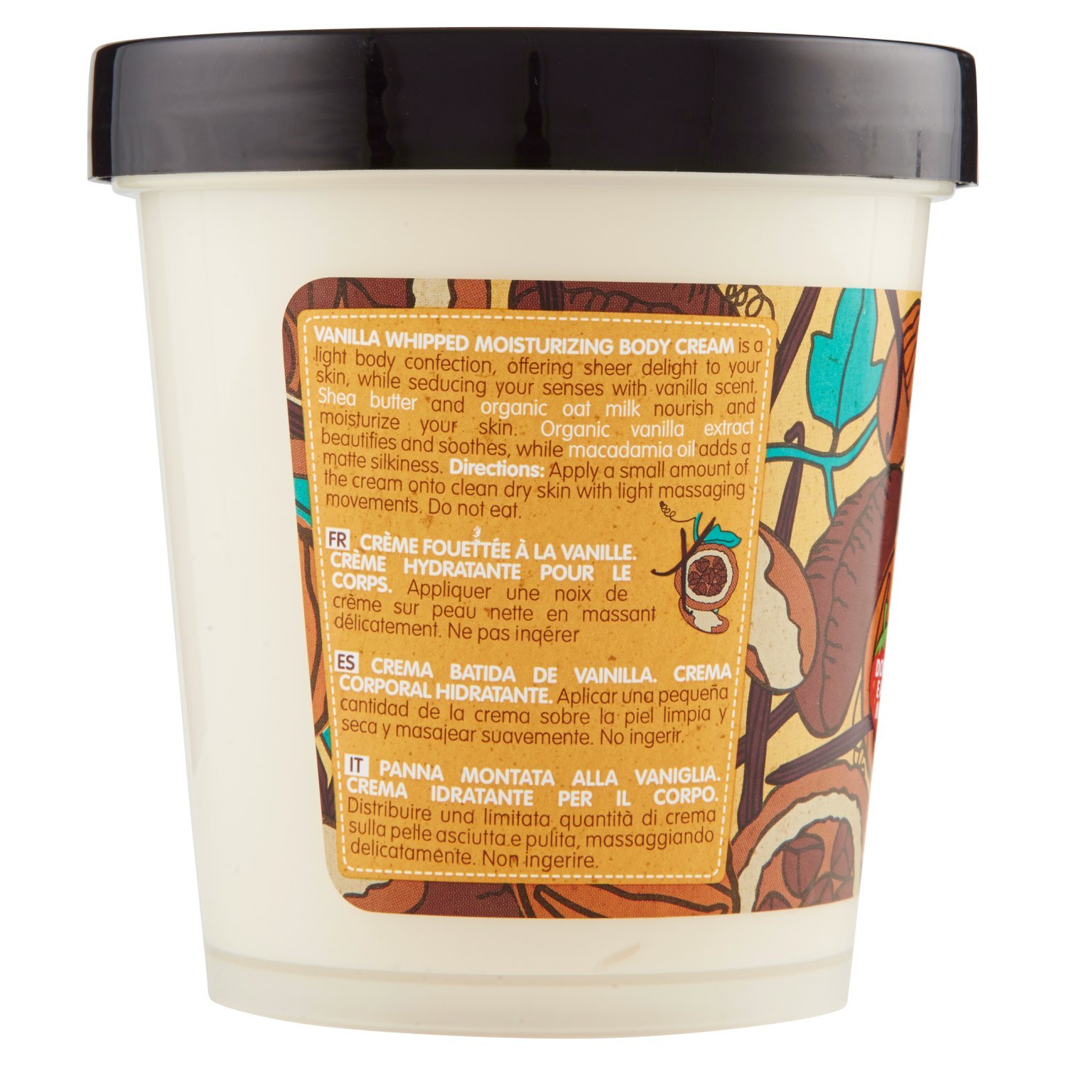 Organic Shop Body Desserts Vanilla Whipped Moisturizing Body Cream, 450 ml, 450 ml (Pack of 1) - Image 2