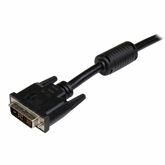 StarTech 3m DVI-D Single Link Cable - M/M DVI-D Monitor Cable - DVI-D 1920x1200 Cable - Video Monitor Cable M/M - Black 3 meter (DVIDSMM3M) - Image 2
