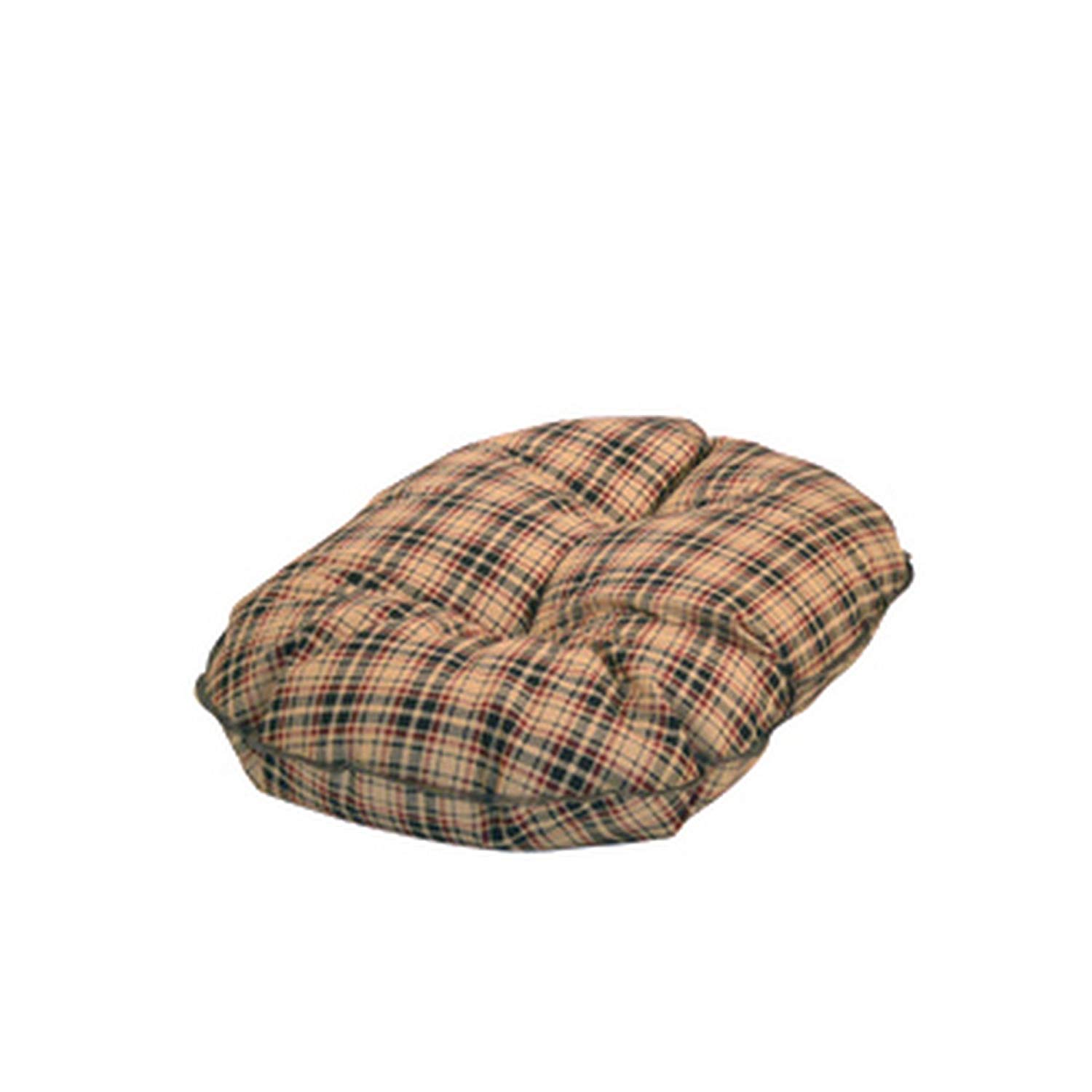 Danish Design Fleece Paw Navy Quilted Mattress 61cm (24"), Grey, 61 cm - Image 4