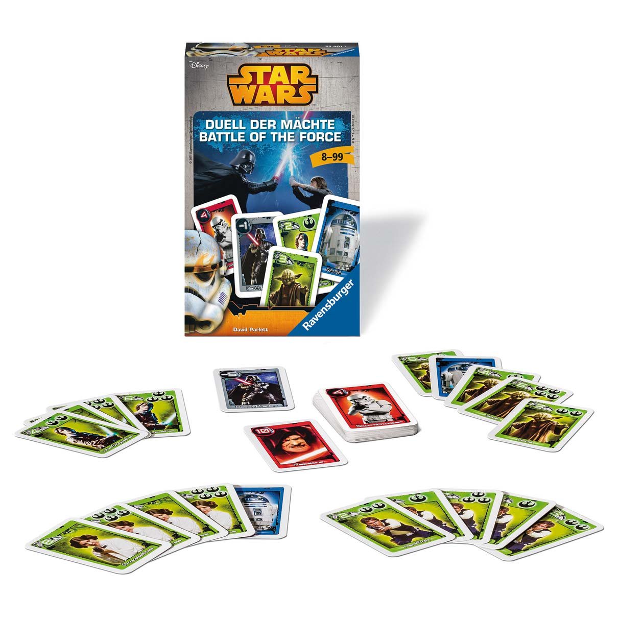 Ravensburger 23401 1 "Duel of The Powers Card Game, Blue - Image 2