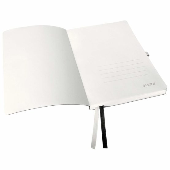 Leitz Style A5 Soft Cover Plain Notebook Arktik White - Image 4