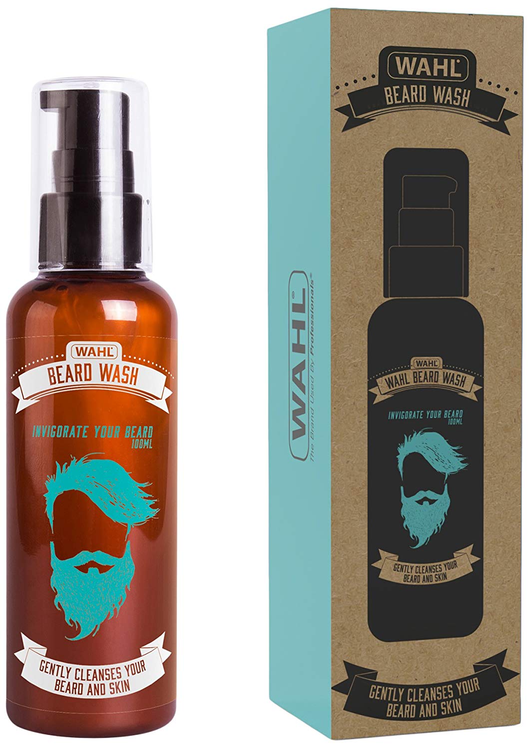 Wahl Beard Shampoo, Beard Wash, Cleansing and Conditioning, Moisturise and Soften, Facial Hair Shampoos, Cleanse Skin