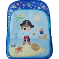 Idena Children's Luggage, Pirate (Blue) - 22045