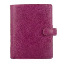 Filofax 025342 Pocket Finsbury Organiser, Raspberry