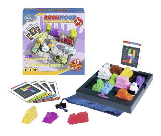 Ravensburger - Rush Hour Junior - ThinkFun - 40 challenges 4 levels - 1 player or above 5 years - 76304 (Multilingual, French included) - Image 2