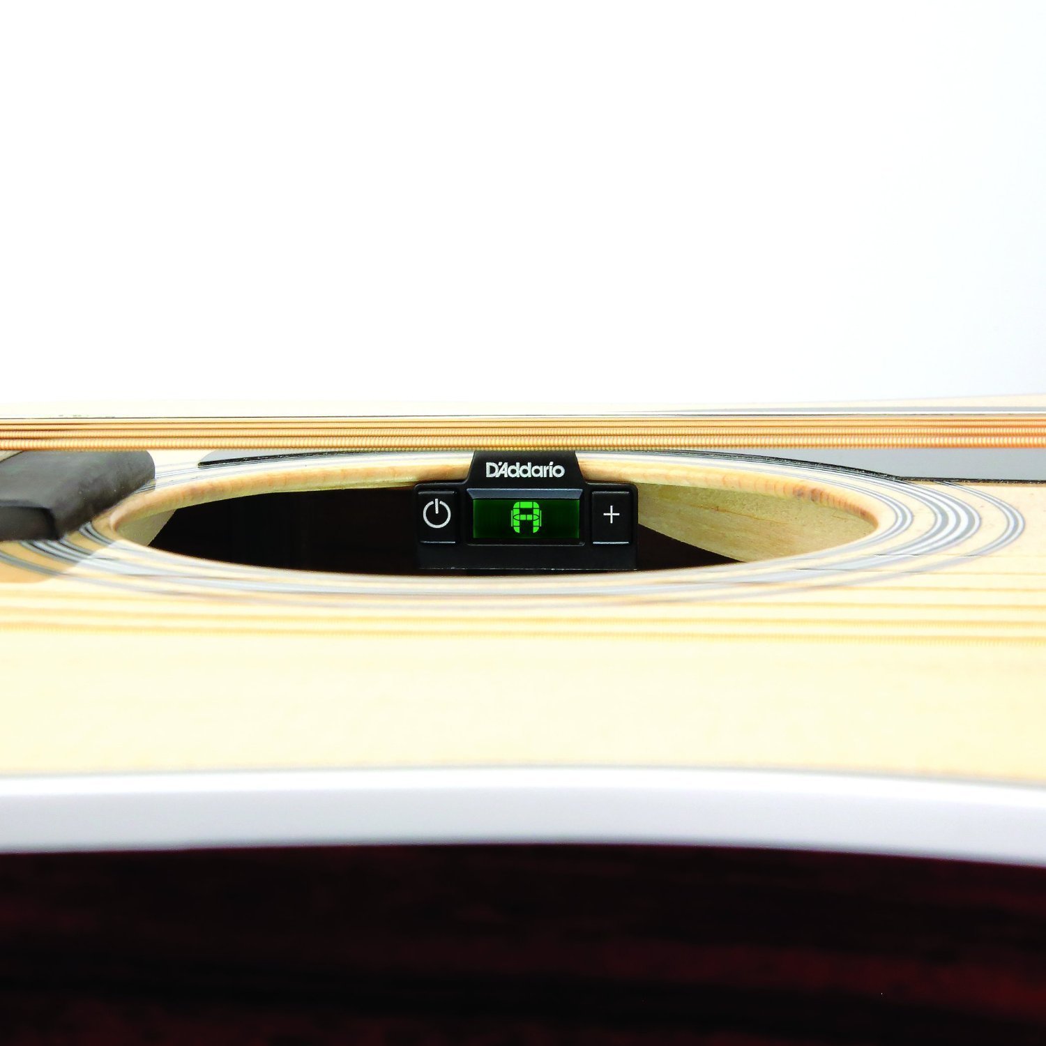 D'Addario Guitar Tuner, NS Micro Guitar Sound Hole Tuner, for Acoustic Guitars Ukuleles, Non Marring Sound Hole Clip - Image 3