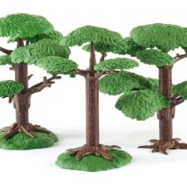 SIKU 5590 World 5590-2 deciduous Trees, Plastic, Flexible, pluggable, Green