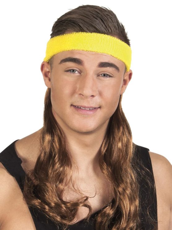 Boland 85996 Men's Headband with Hair, One Size - Image 2