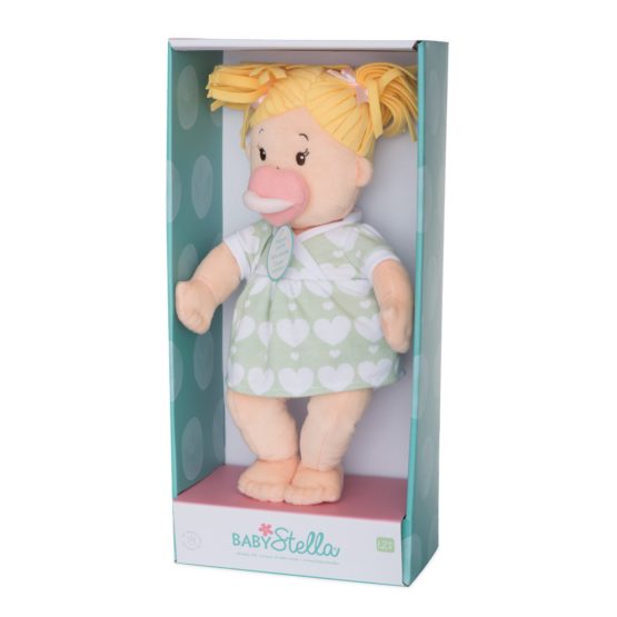 Manhattan Toy Stella Soft First Baby Doll, Blonde - Image 3