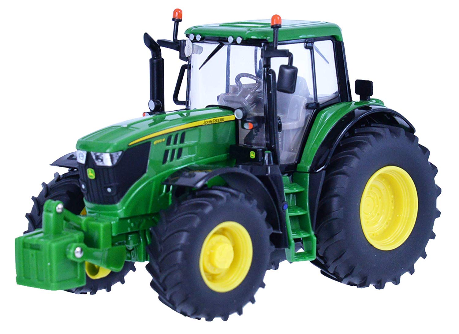 Britains John Deere 6195M Tractor, Multicoloured, 43150, Large - Image 2