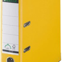 Esselte Leitz 10105015 Folder Plastic 180° with Slots A4 Wide Yellow