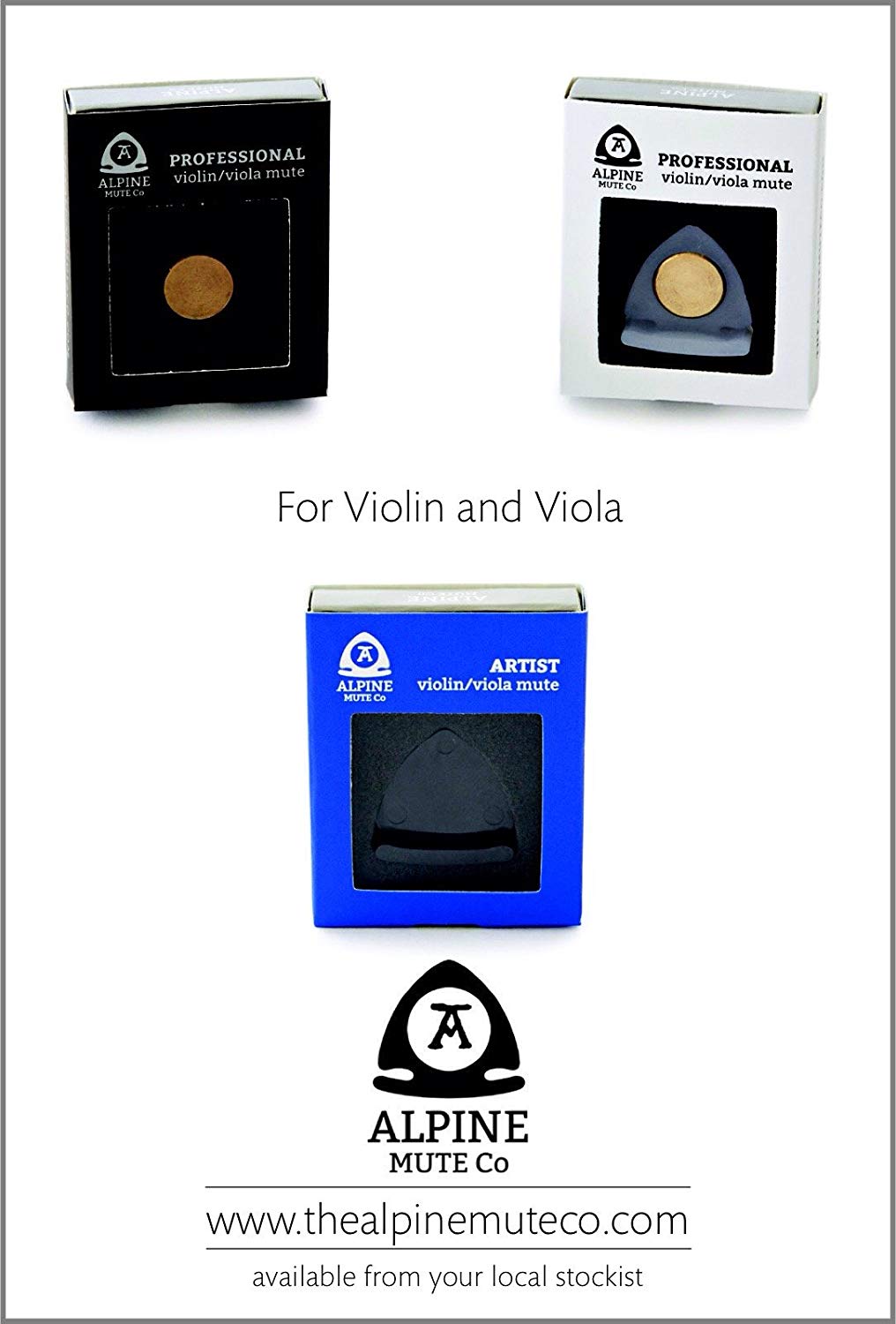 Alpine Mute Co Artist Model, BLACK - Image 4