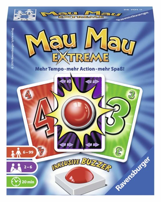 Ravensburger 267019 "Mau Mau Extreme Card Game