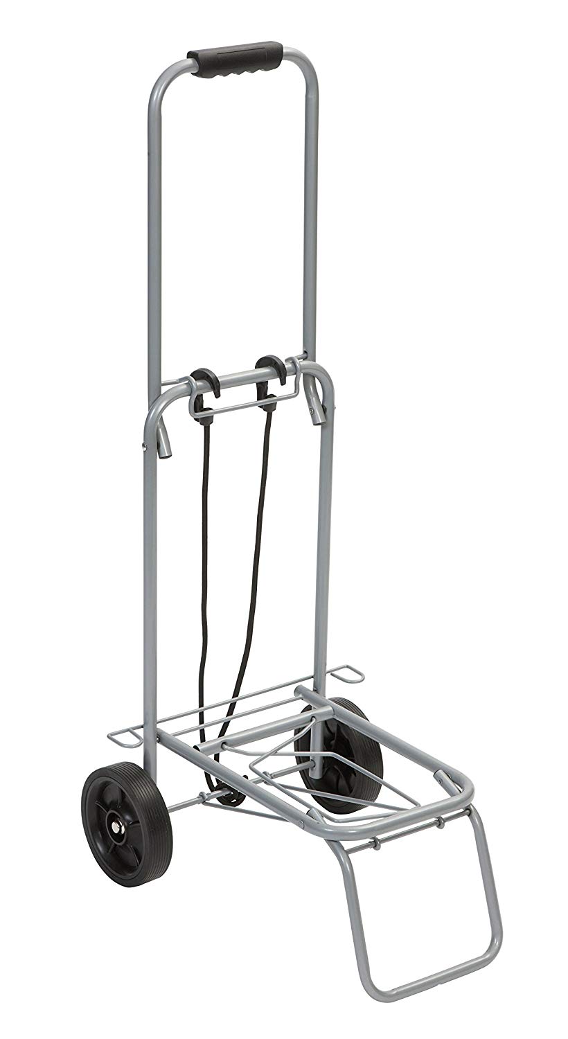 Bo-Camp - Luggage trolley - Foldable - Steel - 35kg, Black, 35 kg