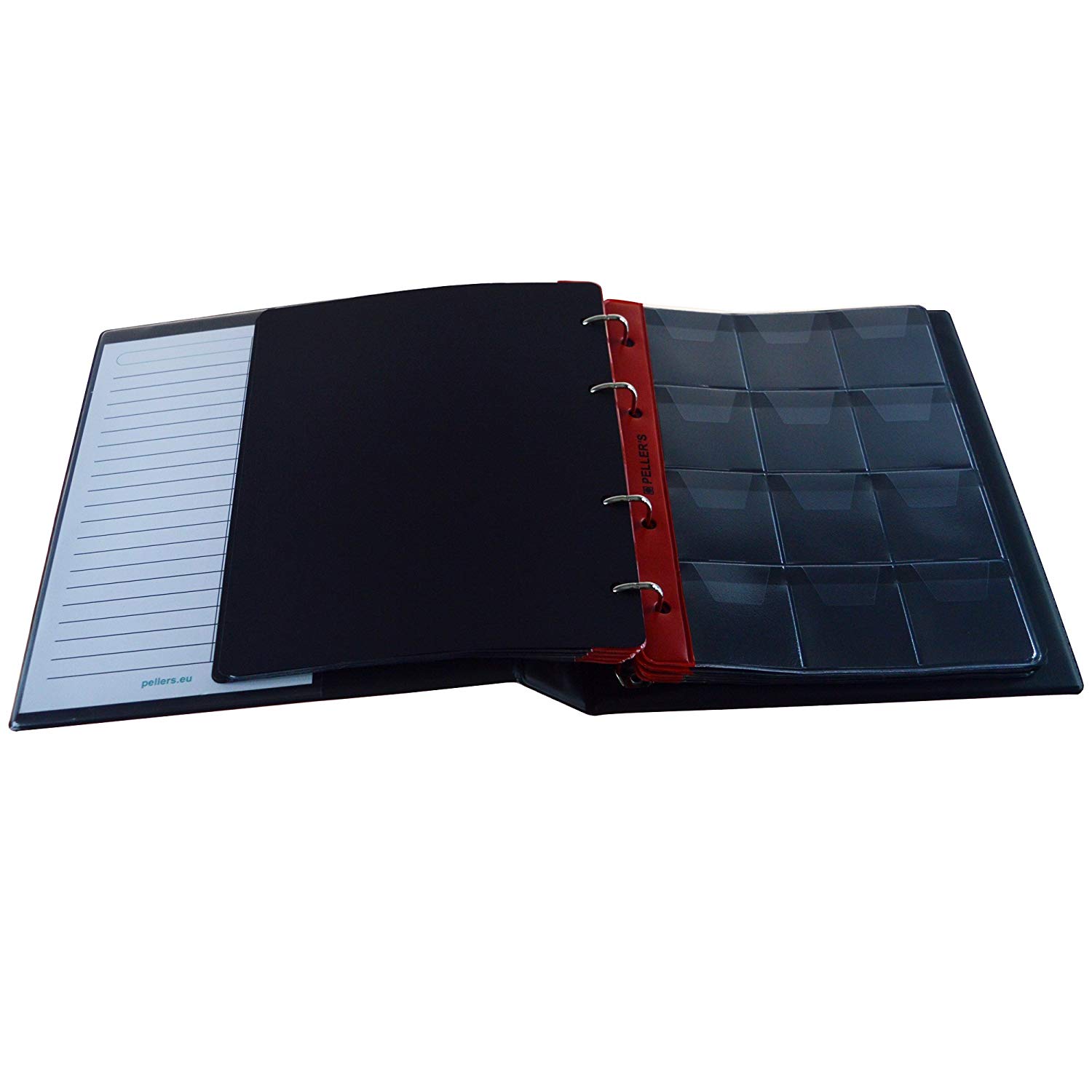 Collection Album 120 Big Coins up to 1.57" (40mm), 10 Sheets & dividers. For: £5 Pounds, Challenge, Geocoins, Chips. Coin album M - Image 4