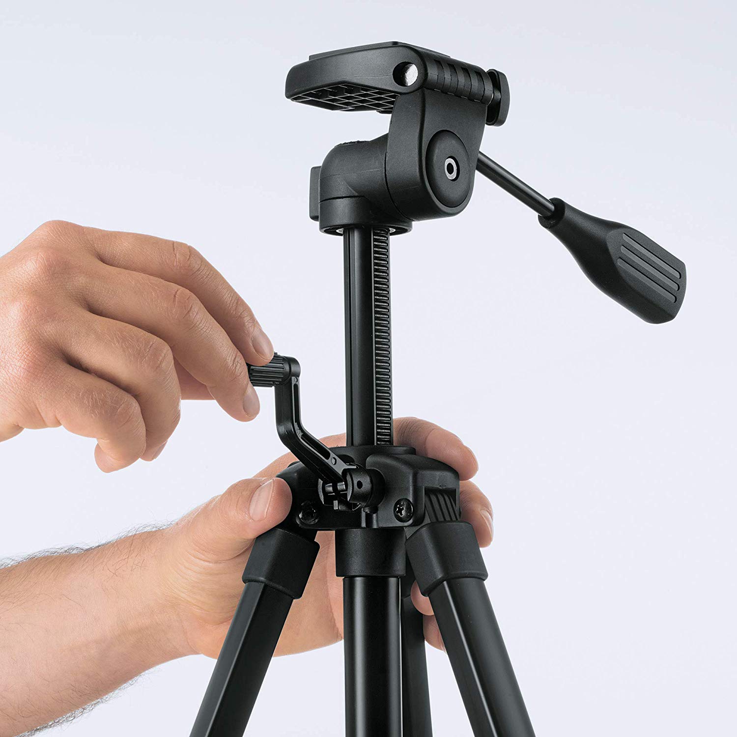 Bosch Professional Tripod for Lasers and Levels BT 150 (Height: 55-157 cm, thread: 1/4"), Blue - Image 2