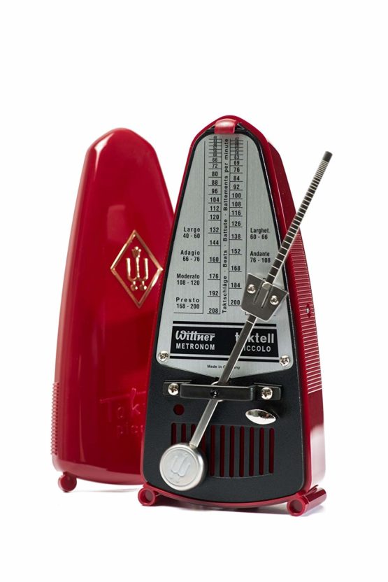Wittner 903082 Taktell Piccolo Metronome - Ruby Red
